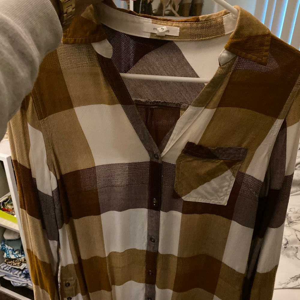 Fall Button Down - Maurices - Picture 3 of 4